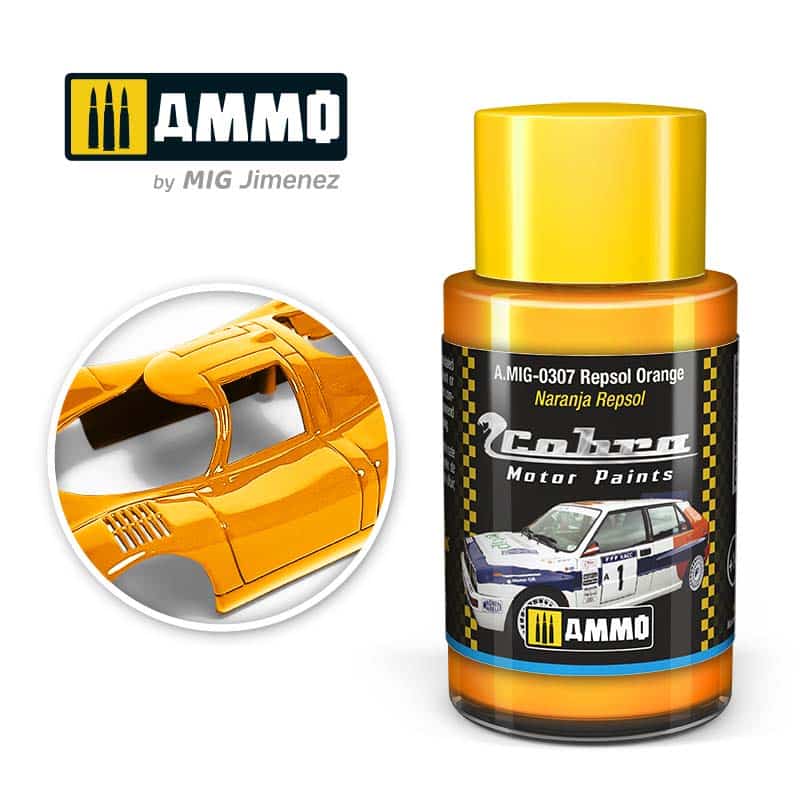 30ml Cobra Motor Repsol Orange A.MIG-0307 Ammo