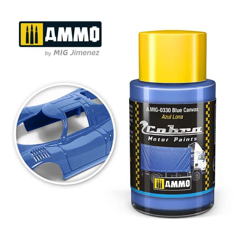 30ml Cobra Motor Blue Canvas A.MIG-0330 Ammo