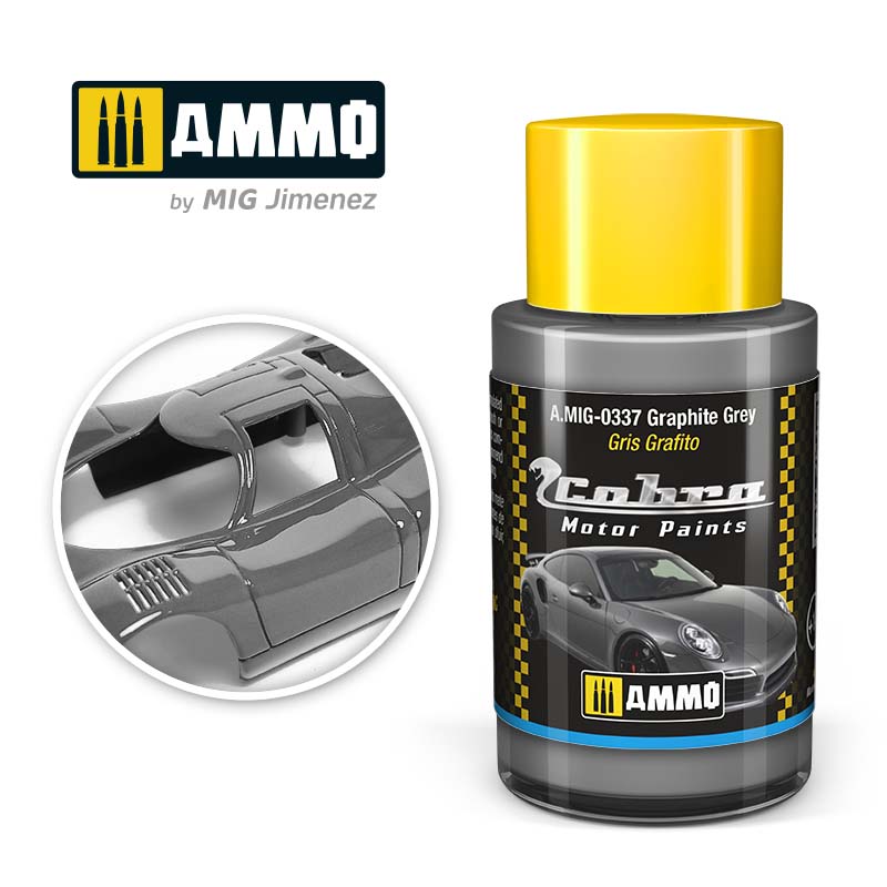 30ml Cobra Motor Graphite Grey A.MIG-0337 Ammo