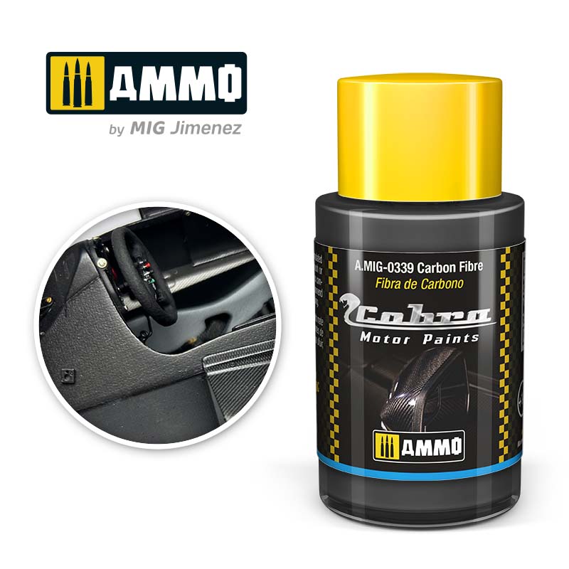 30ml Cobra Motor Carbon Fibre A.MIG-0339 Ammo