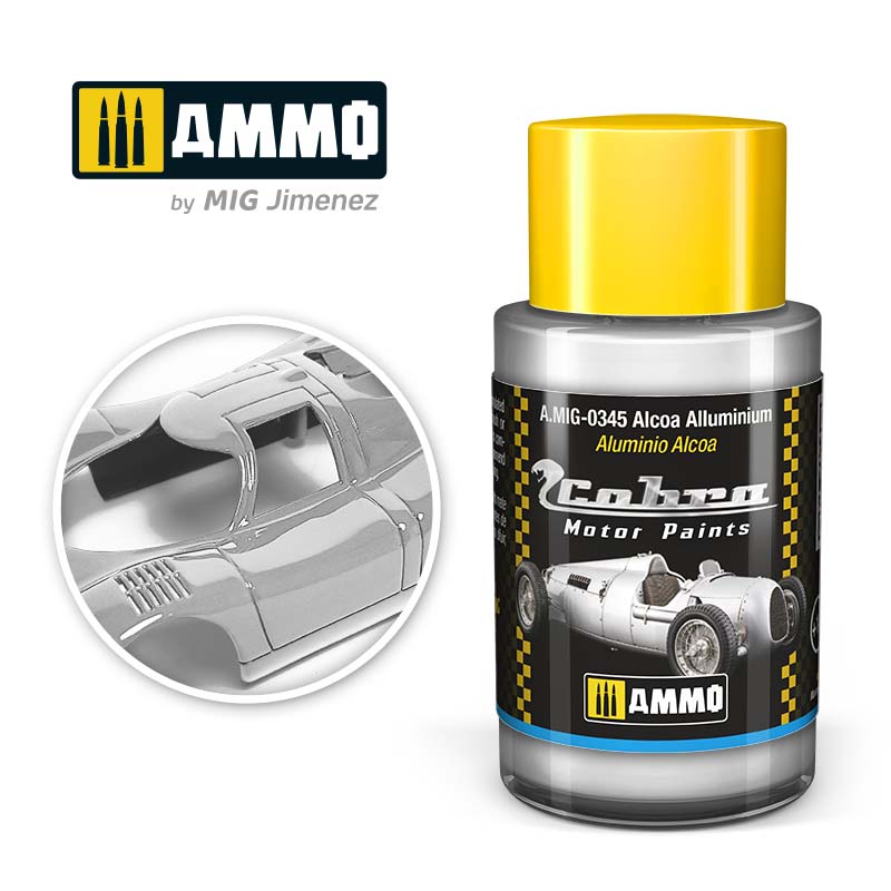30ml Cobra Motor Alcoa Alluminium A.MIG-0345 Ammo