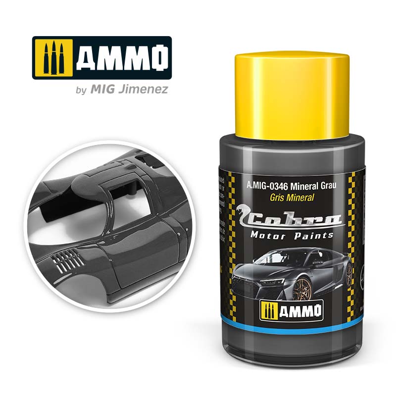 30ml Cobra Motor Mineral Grau A.MIG-0346 Ammo