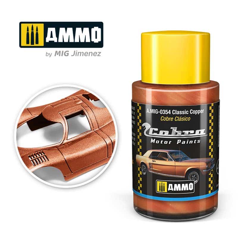 30ml Cobra Motor Classic Copper A.MIG-0354 Ammo