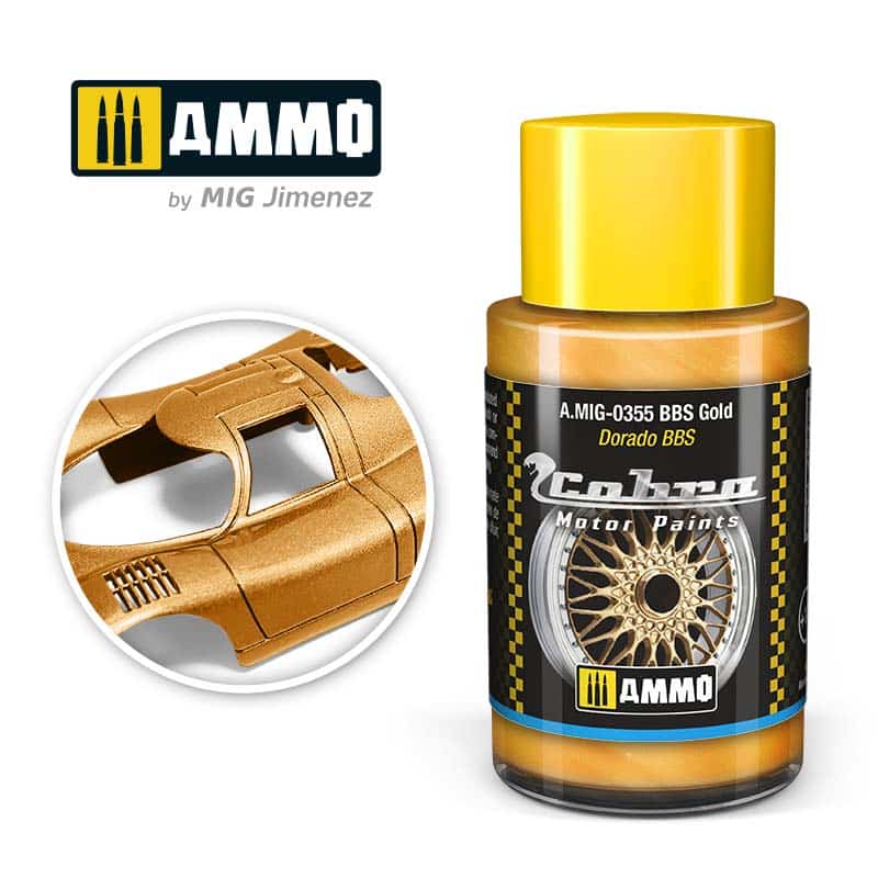 30ml Cobra Motor BBS GOLD A.MIG-0355 Ammo