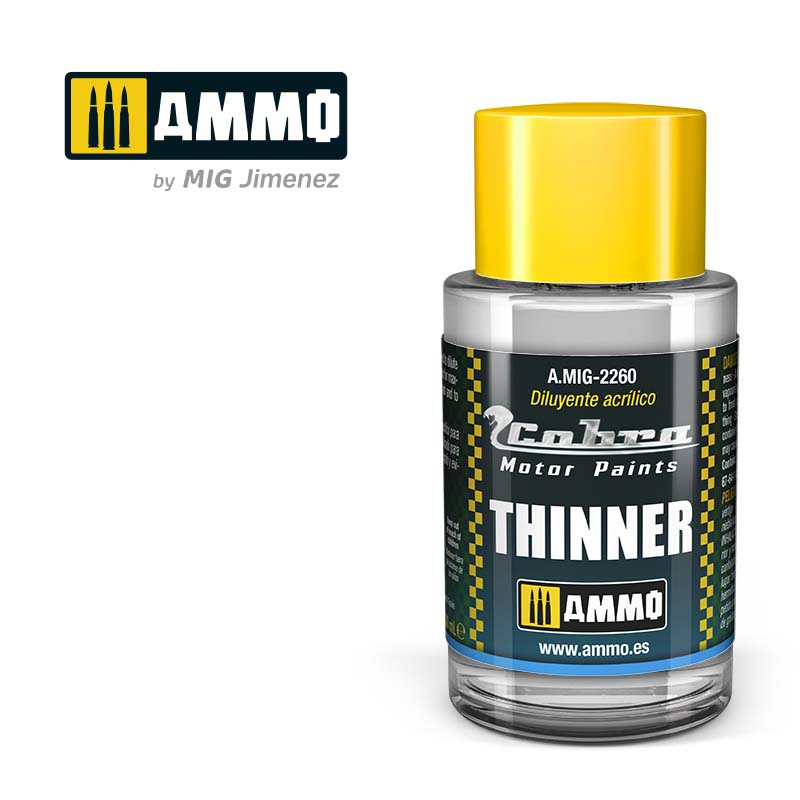 30ml Cobra Motor Acrylic Thinner A.MIG-2260 Ammo