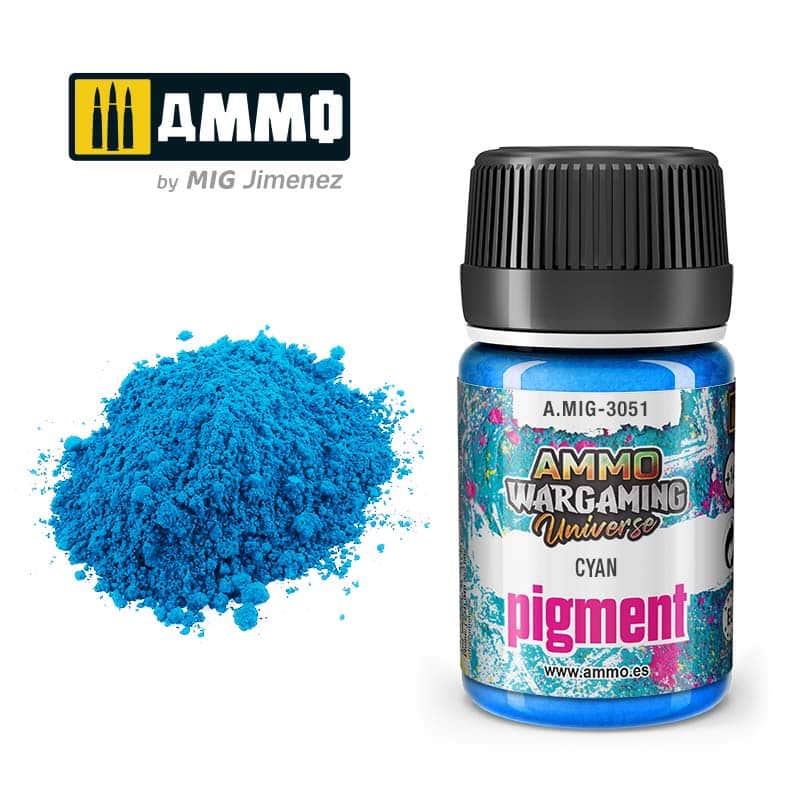 Pigment Cyan A.MIG-3051 Ammo