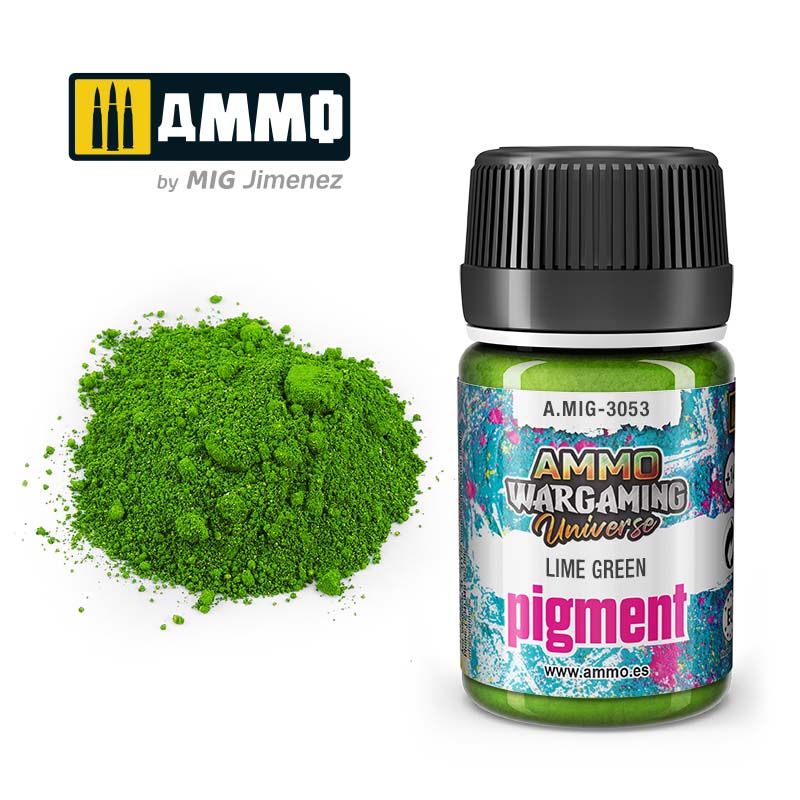 Pigment Lime Green A.MIG-3053 Ammo