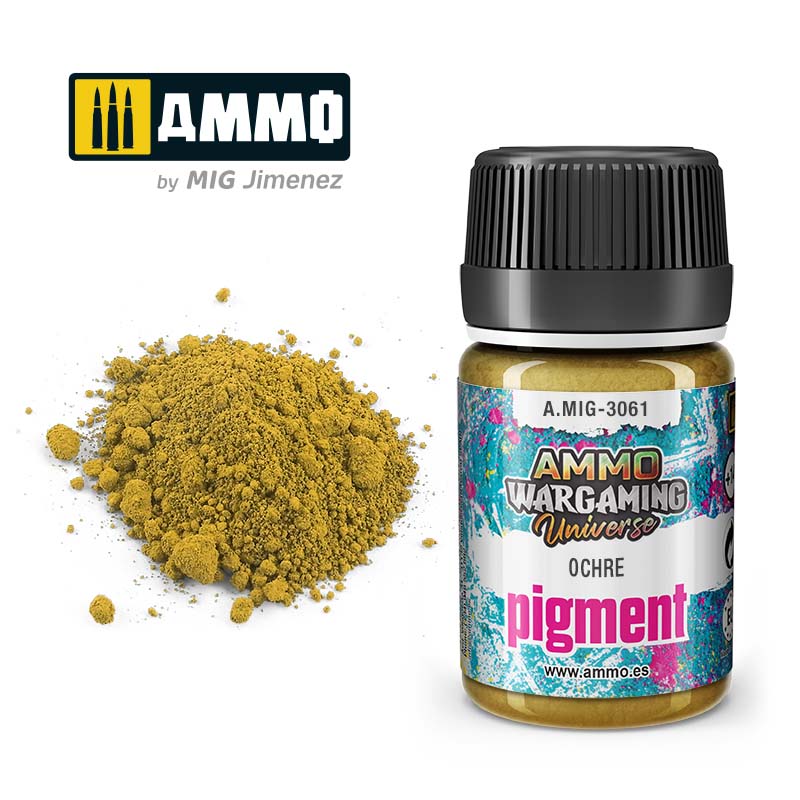 Pigment Ochre A.MIG-3061 Ammo