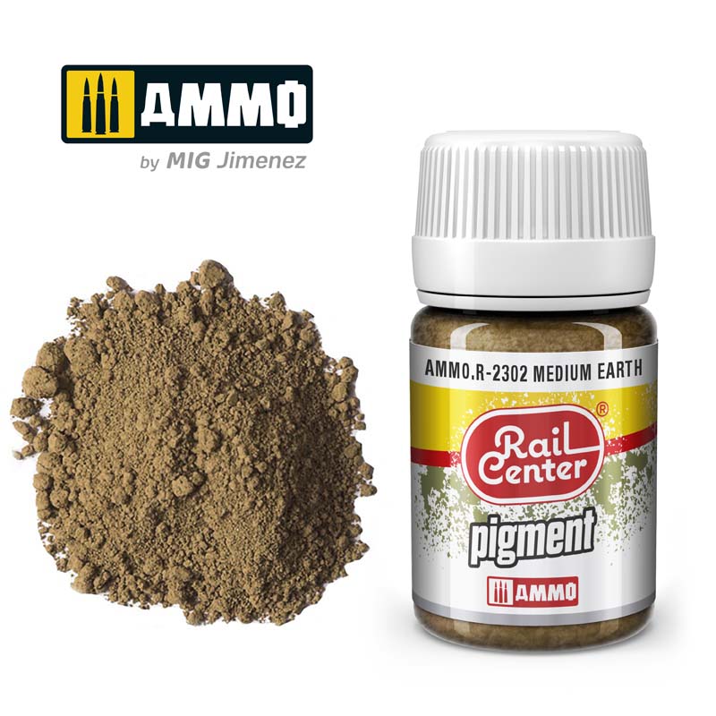 35ml Medium Earth - Rail Centre AMMO.R-2302 Ammo
