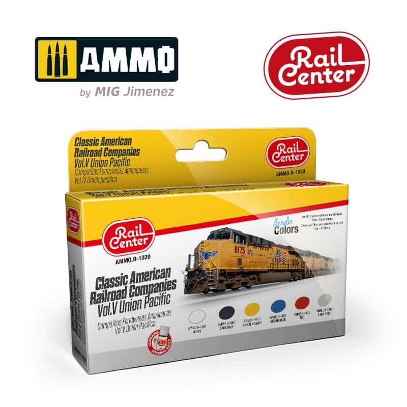 Classic American Railroad Companies. Vol.V Union Pacific AMMO.R-1020 Ammo