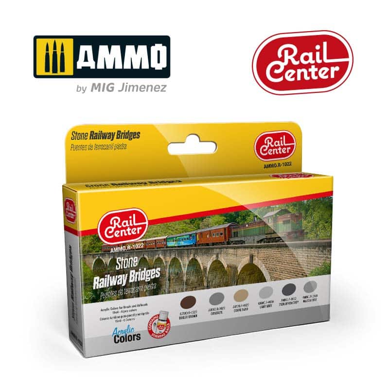 Rail Center - Stone Railway Bridges AMMO.R-1022 Ammo