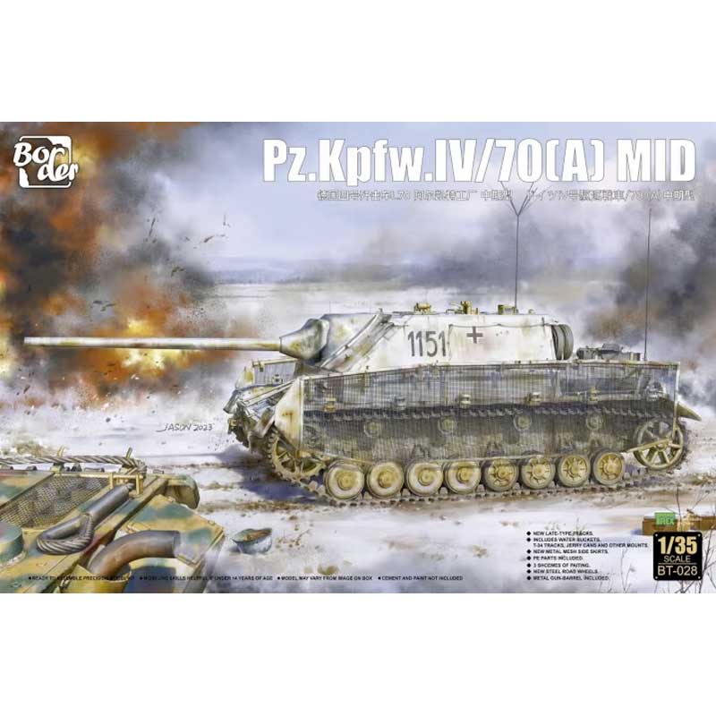 Border Model Jagdpanzer IV L/70(A) Mid (1/35) BT-028