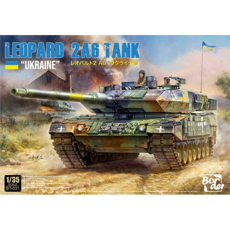 Border Model Leopard 2A6 Tank Ukraine (1/35) BT-031