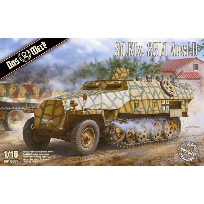 Das Werk Sd.Kfz. 251/1 Ausf. D (1/16) DW16005