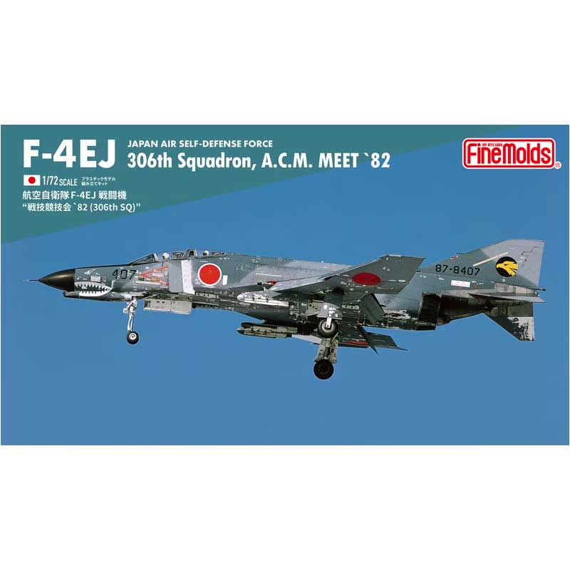 1/72 JASDF F-4EJ Phantom II `306th SQ, A.C.M. Meet '82 72737 Fine Molds