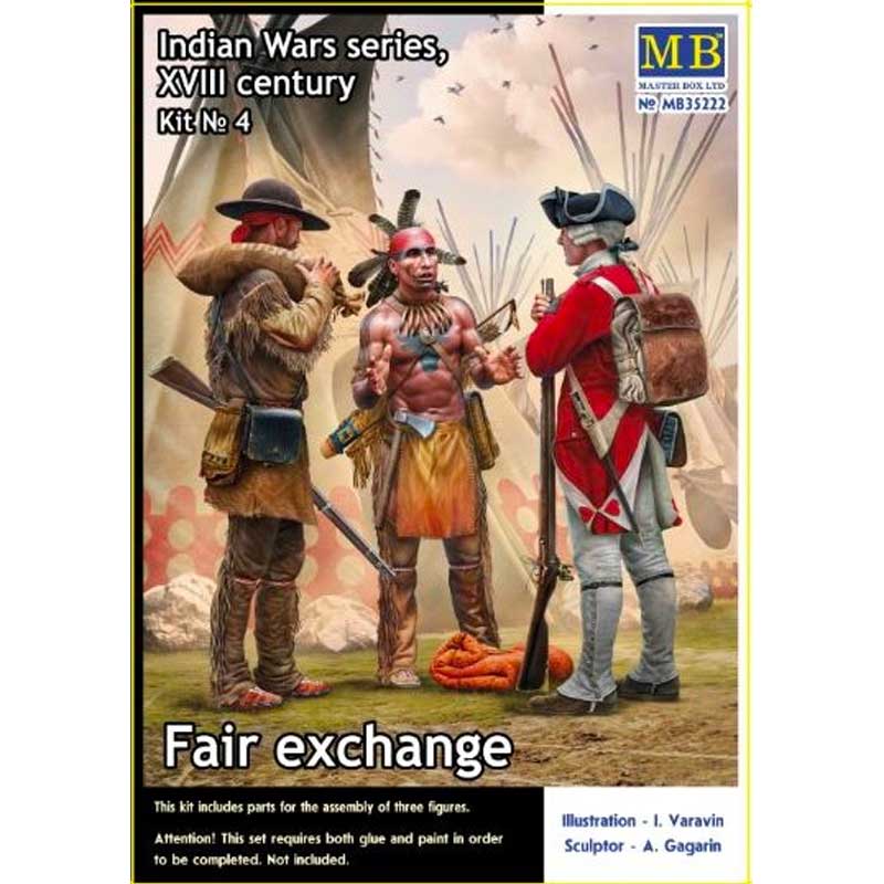 Master Box Indian War Series Kit No.4 Fair Exchange (1/35) MB-35222