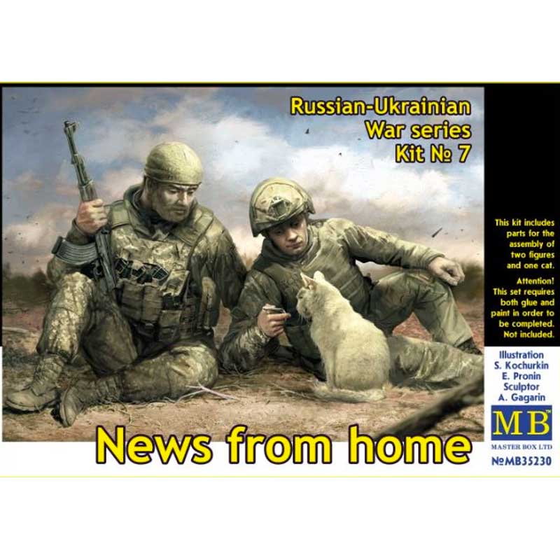 Master Box Kit no.7 News from Home (UKR-RUS War) (1/35) MB-35230