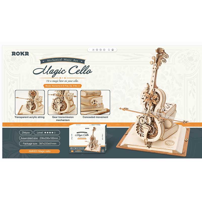 Magic cello AMK63 Rolife
