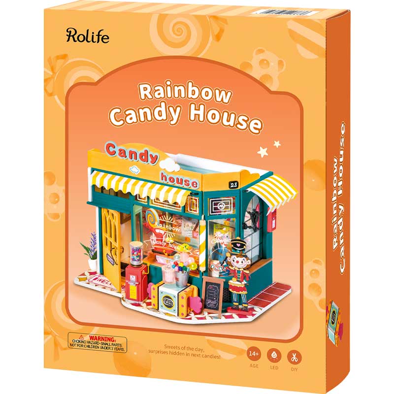 Rainbow Candy House DG158 Rolife