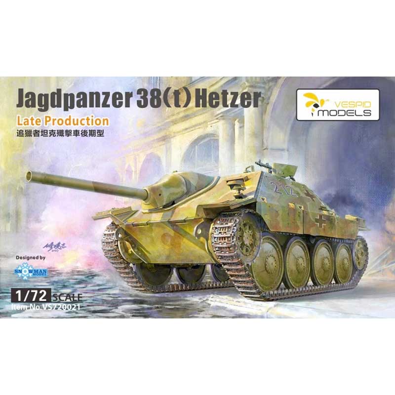 1/72 Jagdpanzer 38(t) Hetzer Late Production VS720021 Vespid Models