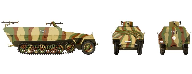 Das Werk Sd.Kfz. 251/1 Ausf. D (1/16) DW16005