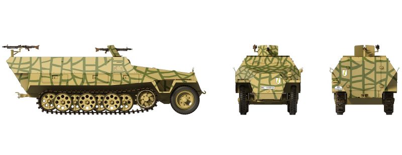 Das Werk Sd.Kfz. 251/1 Ausf. D (1/16) DW16005