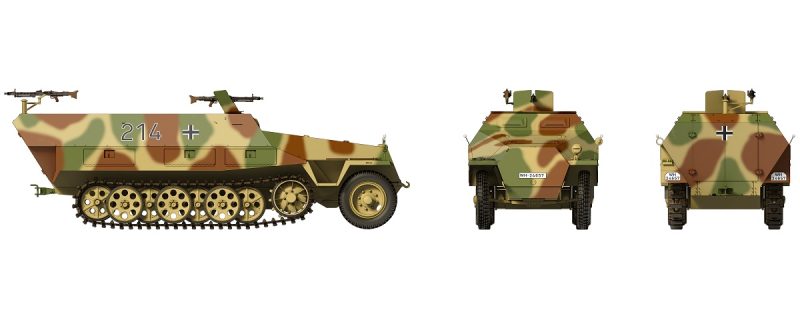 Das Werk Sd.Kfz. 251/1 Ausf. D (1/16) DW16005