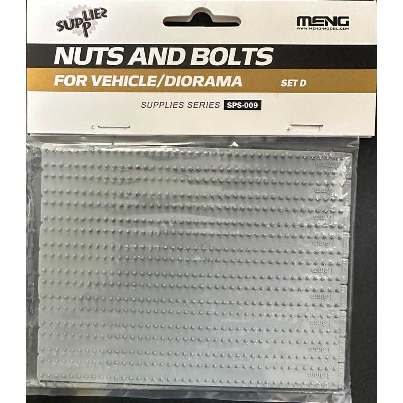 1/35 Nuts and Bolts SET D Meng Model SPS-009