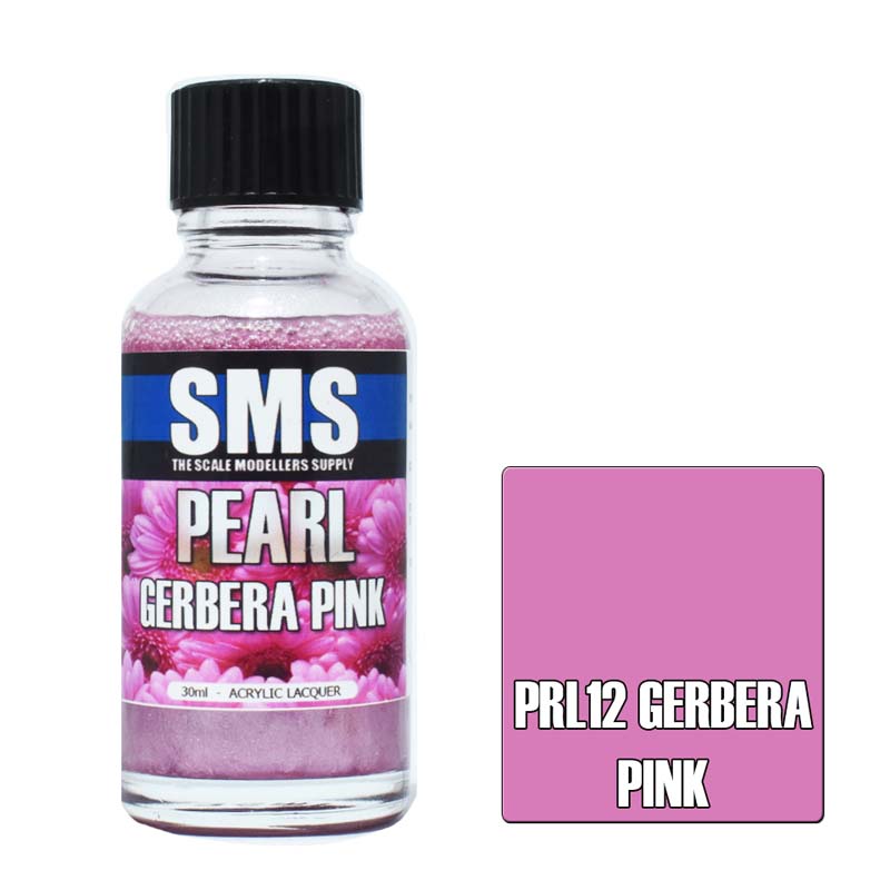 30ml Pearl Gerbera Pink  PRL12 SMS