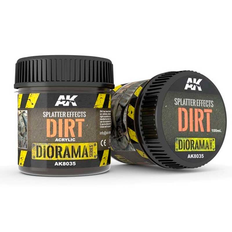 AK Interactive Splatter Effects Dirt AK-8035