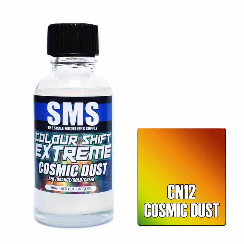 30ml Extreme Cosmic Dust (Red/Orange/Gold/Green) CN12 SMS