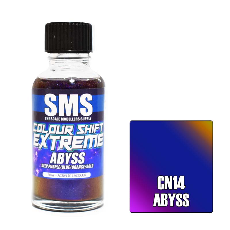 30ml Extreme Abyss (Deep Purple/Blue/Orange/Gold) CN14 SMS
