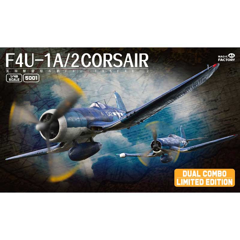 Magic Factory Models F4U-1A/2 Corsair Dual Combo Ltd.Ed. (1/48) 5001