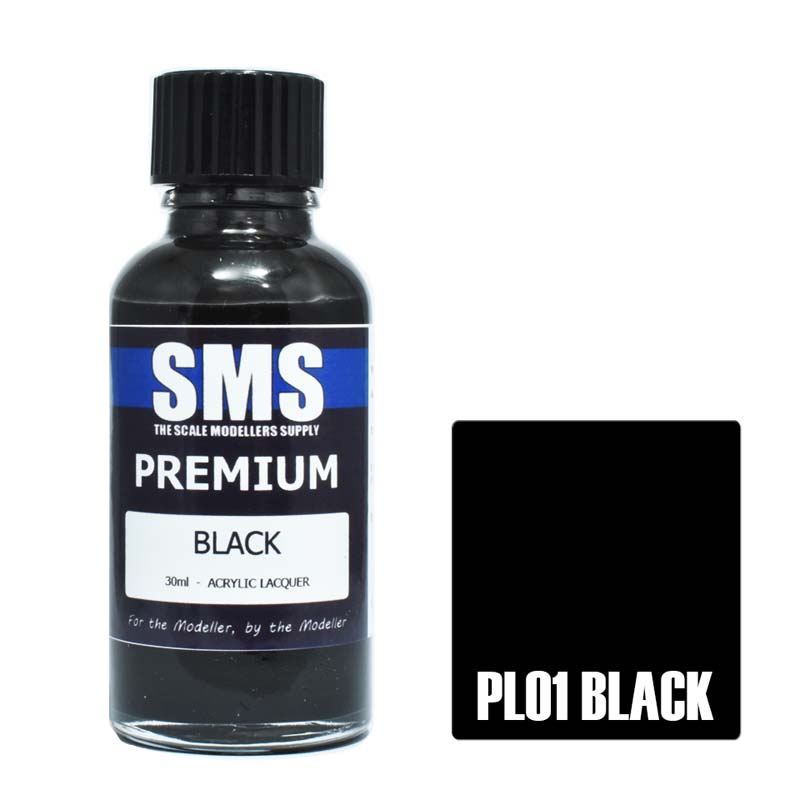 30ml Premium Black PL01 SMS