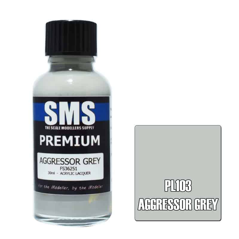 30ml Premium Aggressor Grey  PL103 SMS