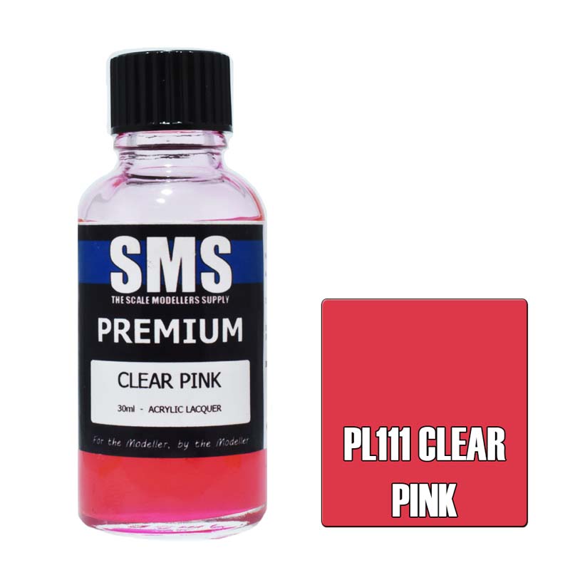 30ml Premium Clear Pink PL111 SMS