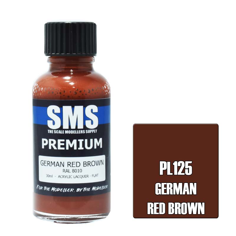 30ml Premium German Red Brown PL125 SMS