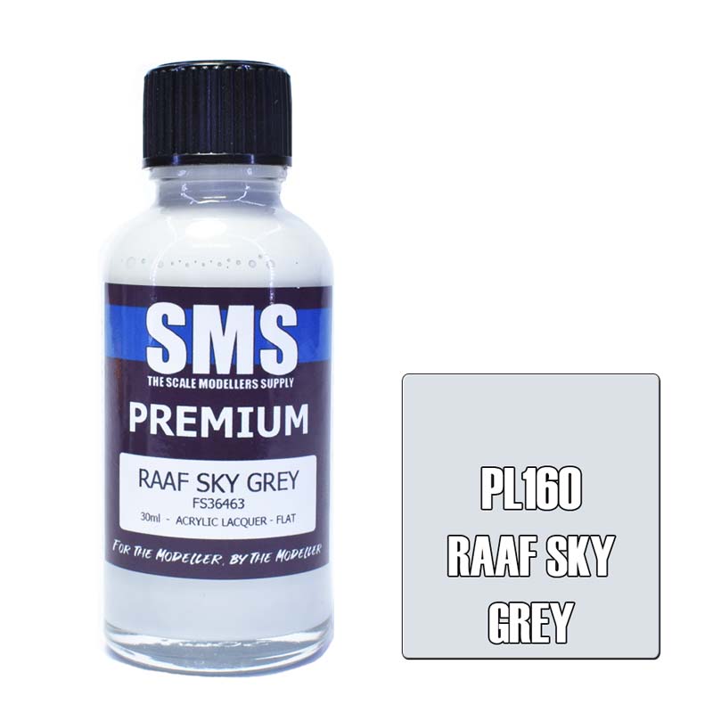 30ml Premium Raaf Sky Grey PL160 SMS