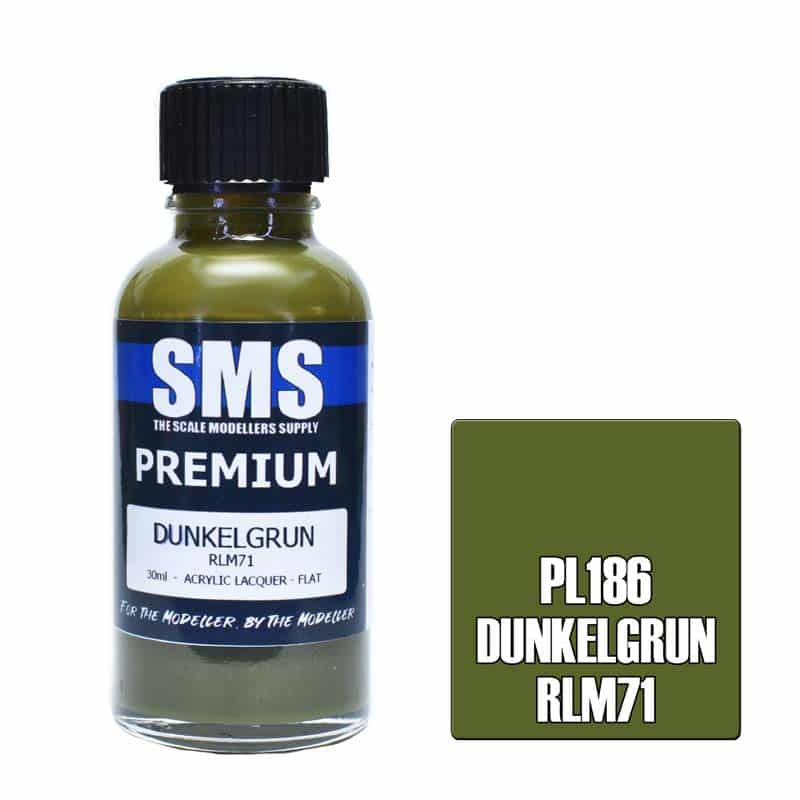 30ml Premium Dunkelgrun Rlm71 PL186 SMS