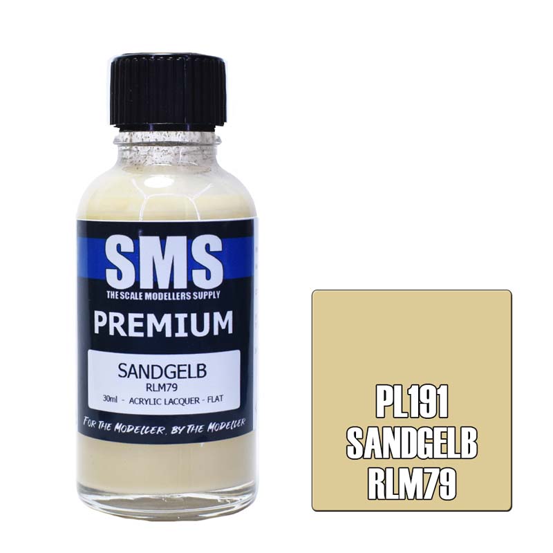 30ml Premium Sandgelb Rlm79 PL191 SMS