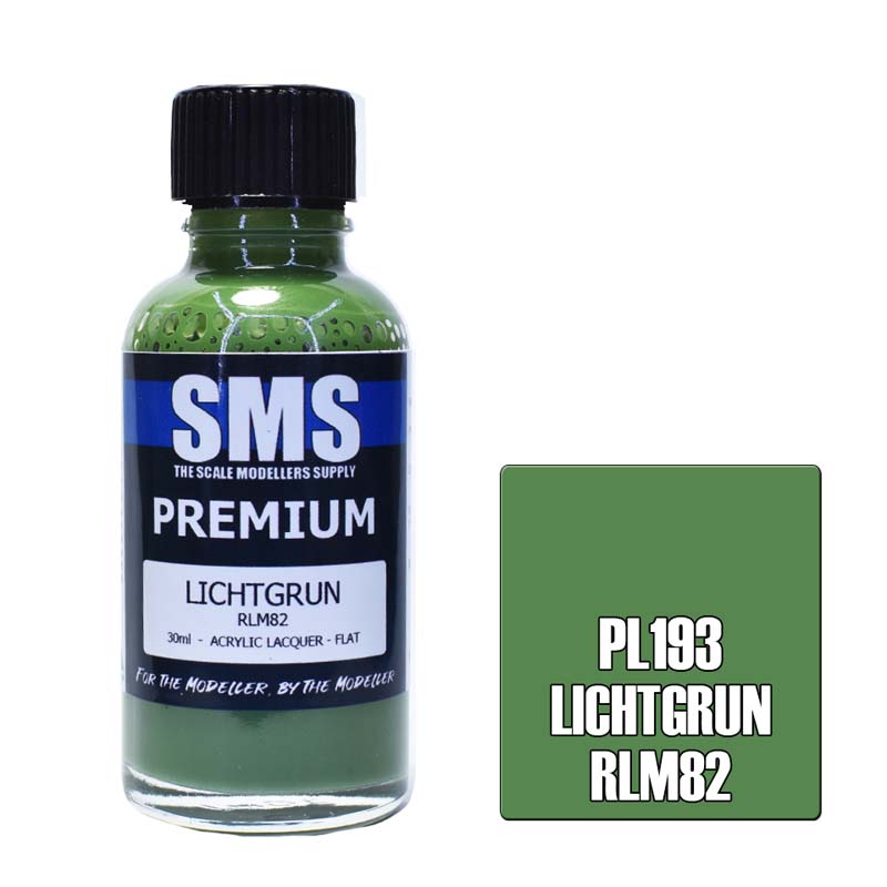 30ml Premium Lichtgrun Rlm82 PL193 SMS