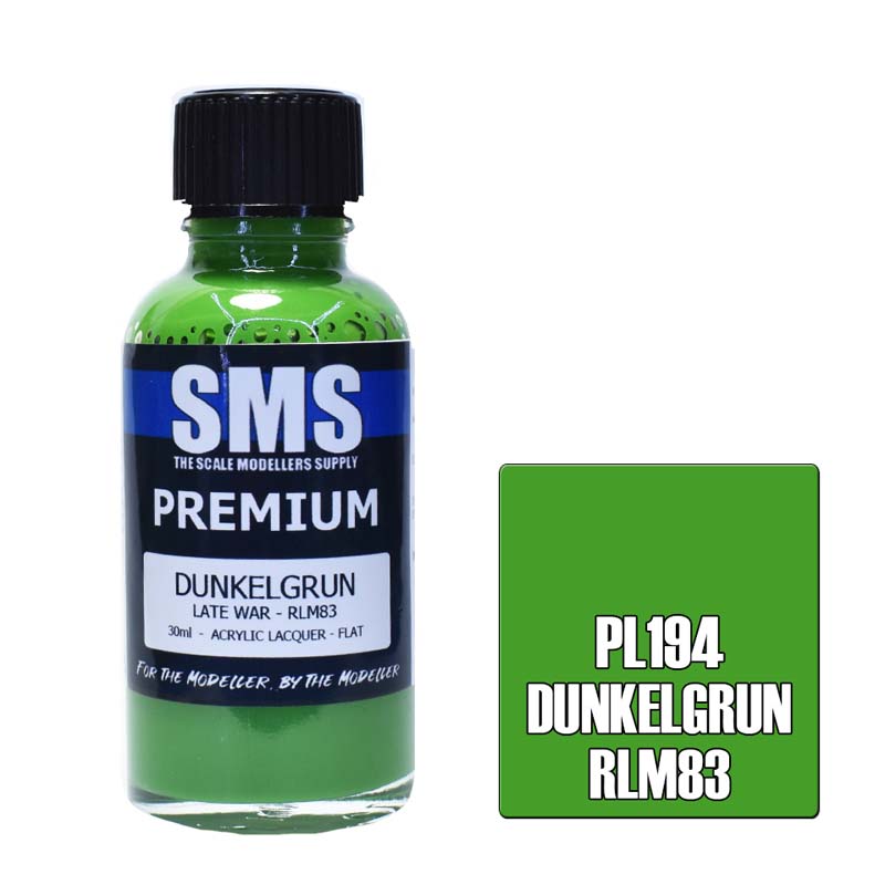 30ml Premium Dunkelgrun Rlm83 PL194 SMS