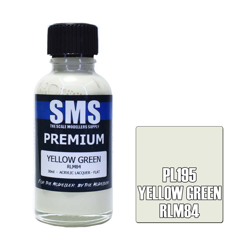 30ml Premium Yellow Green Rlm84 PL195 SMS