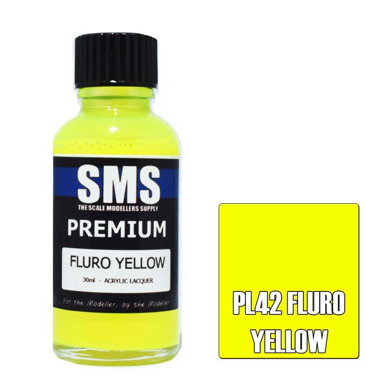 30ml Premium Fluro Yellow PL42 SMS