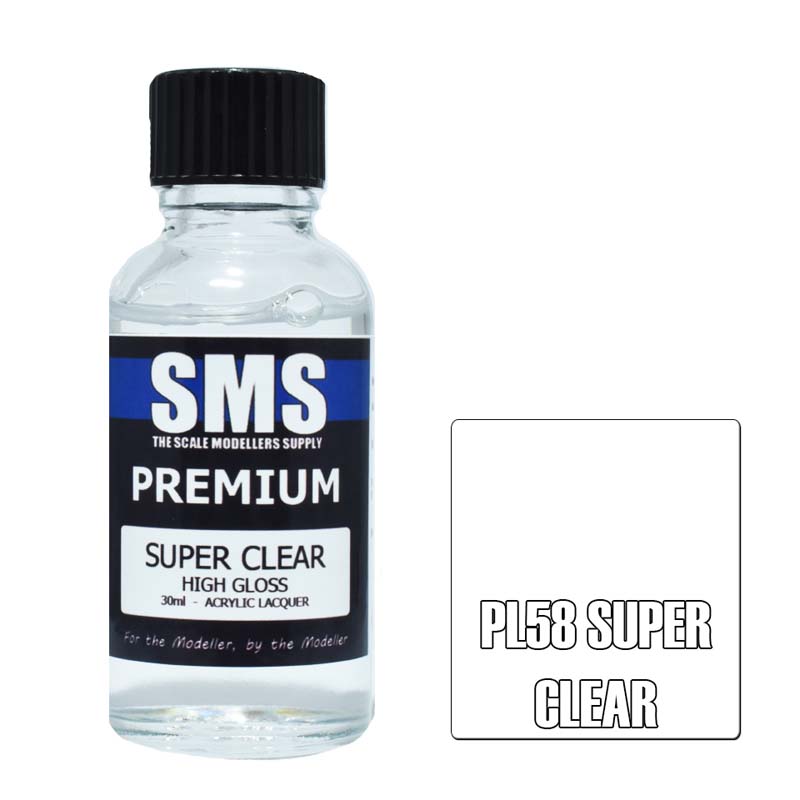 30ml Premium Super Clear PL58 SMS