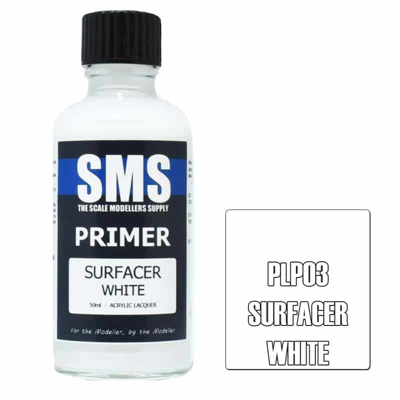 50ml Primer Surfacer White PLP03 SMS