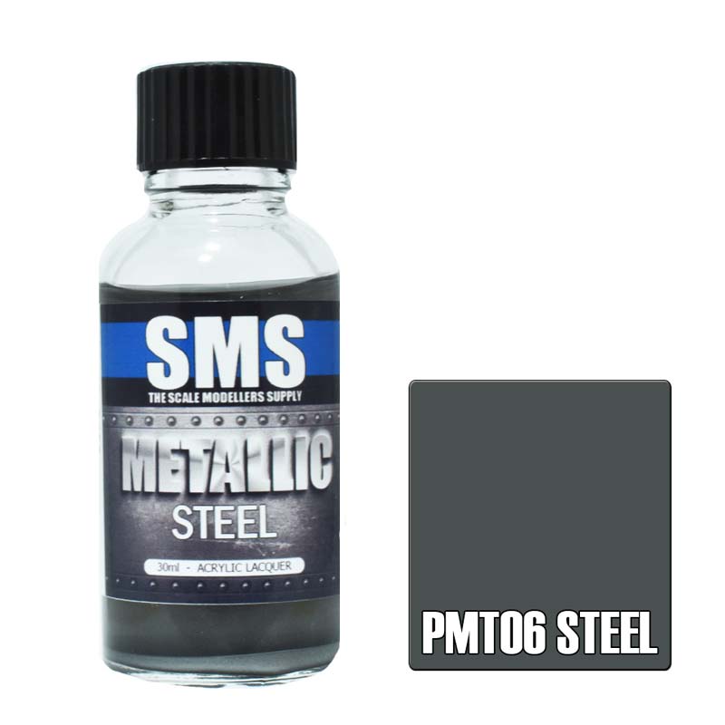 30ml Metallic Steel PMT06 SMS