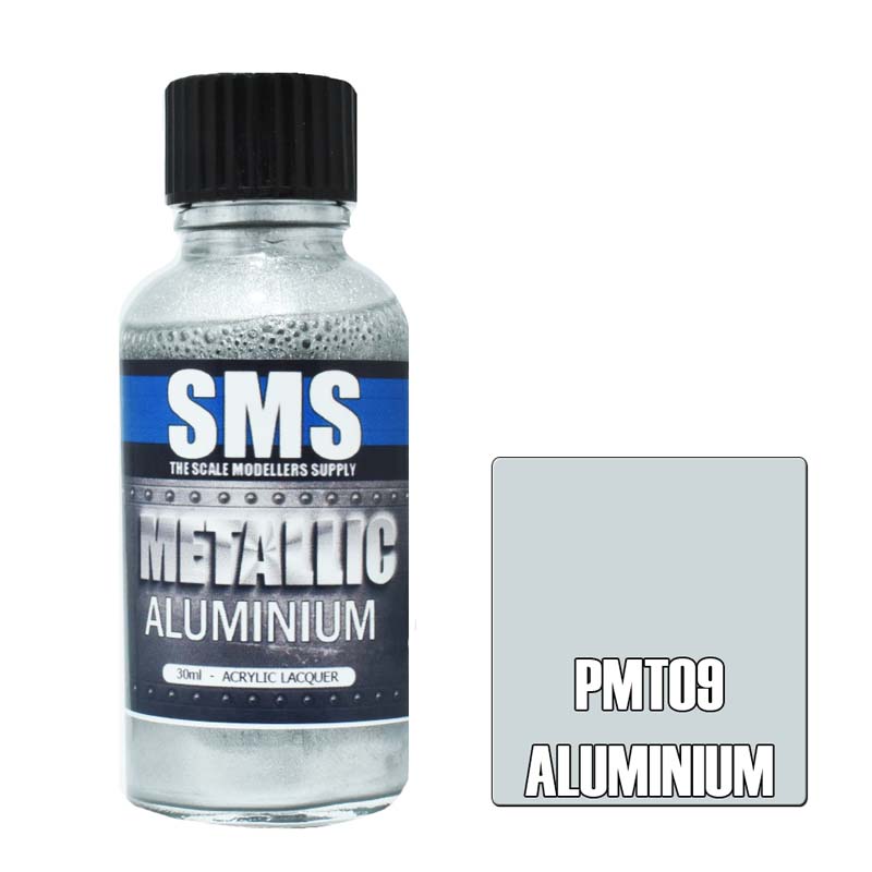 30ml Metallic Aluminium PMT09 SMS