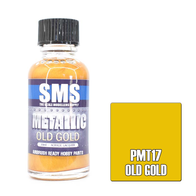 30ml Metallic Old Gold PMT17 SMS