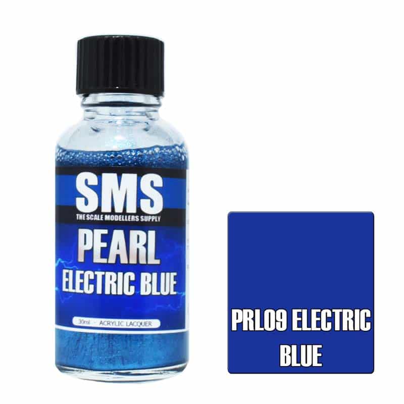 30ml Pearl Electric Blue  PRL09 SMS